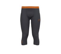 ODLO Pantaloni intimi da uomo Revelstoke Performance Wool 150 3/4 grigio | XXL