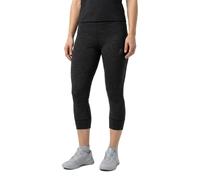 Odlo Active Warm Pantaloni Termici 3/4 da Donna in Poliestere Riciclato | Intimo termico 3/4 caldo e traspirante per sci e attività invernali