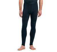 Odlo - Baselayer Bottom Long Merino 200 - Intimo lana merinos XL blu/nero