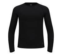 ODLO Performance Light Eco Bl Top Crew Neck L/s - Uomo - Grigio / Nero - Taglia L- modello 2024