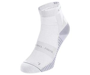 Odlo Performance Run Quarter Calze da corsa Unisex bianco - white 45-47