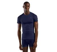 ODLO Performance Top Crew Neck M - maglietta tecnica - uomo S Blue man
