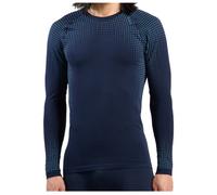 Odlo - Performance Warm Bl Top Crew Neck L/S - Intimo sintetico M blu