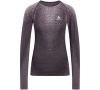 Odlo - Performance Warm Blackcomb - BL Top Crew Neck LS Performance Warm W Blackcomb Gray Ridge per Donne - Taglia L - Grigio