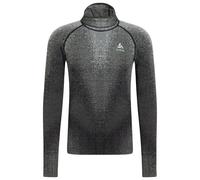 Odlo - Performance Warm Blackcomb Bl Top Facemask L/S - Intimo sintetico XXL grigio