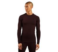 ODLO Performance Warm Bl Top Crew Neck L/s - Uomo - Marrone - Taglia L- modello 2025