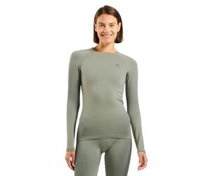 ODLO Performance Warm Eco Baselayer - maglietta tecnica - donna Green XL