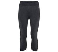 ODLO Performance Warm Eco ¾-Leggings - calzamaglia - donna S Black woman Recycled Polyester,Recycled Materials