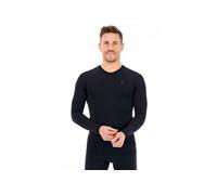 Odlo Performance Warm Eco BI Top Crew Neck Manica Lunga Uomini-Nero