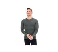 ODLO Maglia baselayer Performance Warm Eco - manica lunga, materiali riciclati - Uomo XL Verde scuro