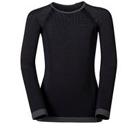 Odlo Evolution Warm Crew Long Sleeve Base Layer Nero 6-8 Years Bambini