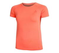 Odlo Performance X-Light Eco Crew Neck Gilet Donna Corallo - Living Coral XL