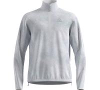 Odlo - Pile sottile da uomo a collo alto - Odlo X POW Mid Layer Turtle Neck M Silver Grey per Uomo - Taglia M - Grigio
