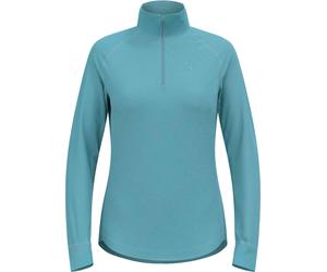 Odlo - Pile stretch - Mid Layer 1/2 Zip Berra W Provincial Blue per Donne - Taglia S