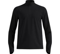 Odlo - Polaire polyvalente semi-zippé - Essential Thermal Mid Layer 1/2 Zip M Black per Uomo - Taglia S - Nero