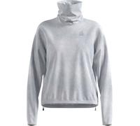 Odlo - Polar sottile con collo dolcevita - Odlo X POW Mid Layer Turtle Neck W Silver Grey per Donne - Taglia XS - Grigio