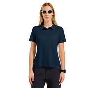 Odlo Cubic Light Short Sleeve Polo Blu L Donna
