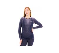 Odlo Performance Warm Long Sleeve Base Layer Grigio M Donna