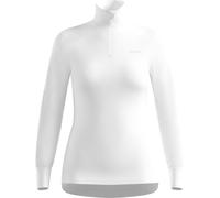 Odlo - Prima base tecnica - BL Top Turtle Neck LS Half Zip Active Warm W White - Taglia M - Bianco