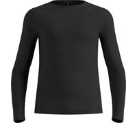 Odlo - Prima pelle tecnica a girocollo - Active X-Warm Baselayer Top Crew Neck M Black in Poliestere Riciclato - Taglia S - Nero