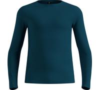 Odlo - Prima pelle tecnica a girocollo - Active X-Warm Baselayer Top Crew Neck M Reflecting Pond in Poliestere Riciclato - Taglia XL - Blu