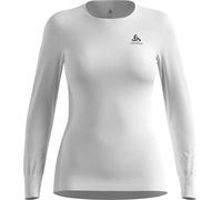 Odlo - Primo strato tecnico - BL Top Crew Neck LS Active Warm Eco W White per Donne - Taglia L - Bianco