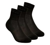 Odlo Quarter Active Calzini Sportivi Confezione Da 3 in nero