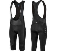 Odlo Radshorts Bambini Con Cuscino Sella Gamba 3/4 Neri Con Bretelle