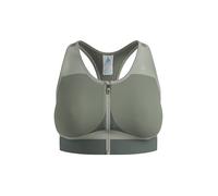 Odlo Seamless High Sport Reggiseni Sportivi Donna in oliva, Taglia: L