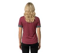 Odlo Ride Easy Short Sleeve T-shirt Rosso XS Donna Holly Berry Melange / Grey Melange