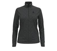 Odlo ROY_542331, Strato medio per esterni Donna, Shale Grey - Black Stripes, M