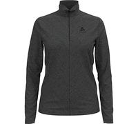 Odlo ROY_542331, Strato medio per esterni Donna, Shale Grey - Black Stripes, S