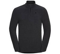 Odlo Roy Maglietta a Maniche Lunghe con Zip Uomo (Pacco da 1)
