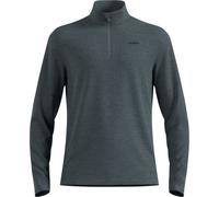 ODLO Roy Midlayer 1/2 Zip Stormy Weather - Uomo - Grigio / Blu - Taglia M- modello 2027