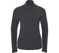 Maglia donna odlo 1 2 zip roy manica lunga grigio scuro