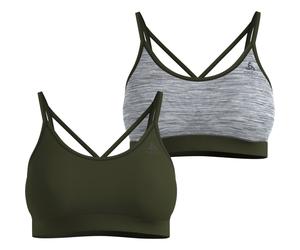 ODLO Seamless Low - Donna - Grigio / Nero - Taglia L- modello 2026