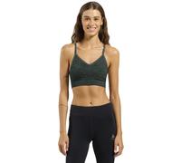 ODLO Seamless Low Padded W - reggiseno sportivo basso sostegno - donna L Dark Green woman Fair Wear Foundation,Oeko-Tex 100