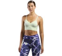 ODLO Seamless Low Padded W - reggiseno sportivo basso sostegno - donna M Light Green woman Fair Wear Foundation,Oeko-Tex 100