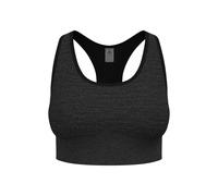 ODLO Seamless Medium Padded Sport Bra W - Donna - Nero - Taglia L- modello 2025