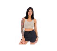 Odlo Seamless Medium Padded Reggiseni sportivi Donna in cachi
