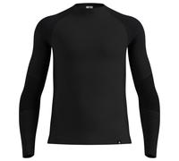 Odlo - Seamless Performance Wool Bl Top Crew Neck L/S - Intimo lana merinos S nero