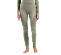 ODLO Seamless Performance Wool - calzamaglia - donna M Green woman Lana Merino