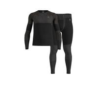 ODLO Set intimo lungo da uomo Fundamentals Performance nero | XL