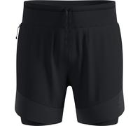 Odlo - X-Alp Trail 6 Inch 2-in-1 Short - Pantaloncini da running M nero