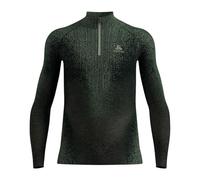 Odlo Strato Base a Maniche Lunghe a Maniche Lunghe Blackcomb Eco con Mezza Zip