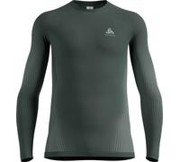 Odlo - Strato base tecnico - BL Top Crew Neck LS Performance Warm Eco M Urban Chic per Uomo - Taglia L - Grigio
