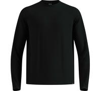 Odlo - Strato base tecnico - Mid Layer Crew Neck M Black per Uomo - Taglia L - Nero