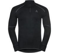 ODLO T-shirt Ml 1/2 Zip X-warm - Uomo - Nero - Taglia S- modello 2026