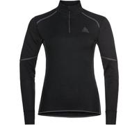 ODLO T-shirt Ml 1/2 Zip X-warm W - Donna - Nero - Taglia XS- modello 2026