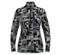 ODLO Bl Top Turtle Neck L/s Half Zip Heritage W - Donna - Nero - Taglia S- modello 2025